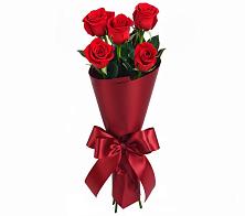 Букет 5 Красных роз Эдлесс Лав в Развилке