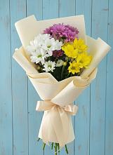 Букет цветов из:  Хризантемы #REPLACE_PRED# Развилке