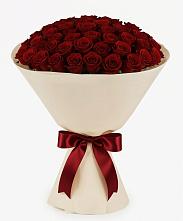 Букет 101 Бордовая роза Блэк Бакарра в Развилке