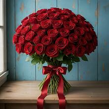 Букет Красные розы Блэк Меджик в Развилке