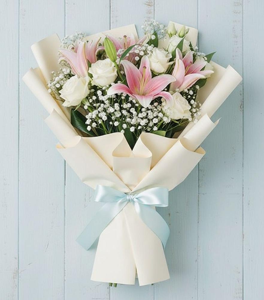 Букет цветов из: Лилии в Развилке