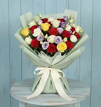 Букет цветов из:  Розы в Развилке