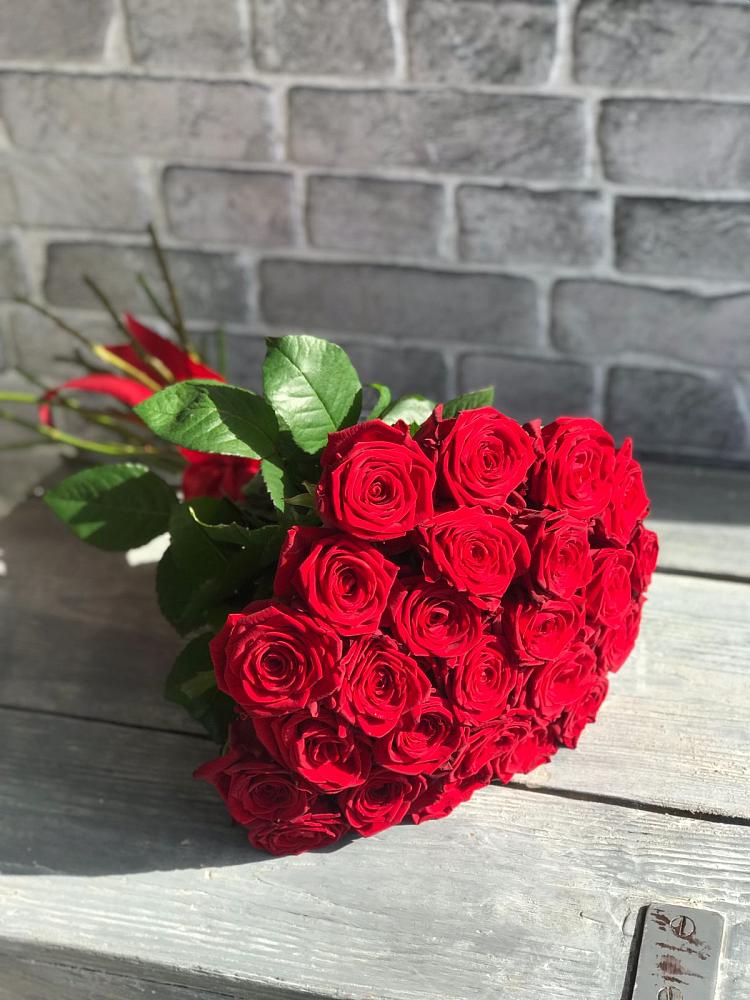 Букет Красные розы Фридом в Развилке