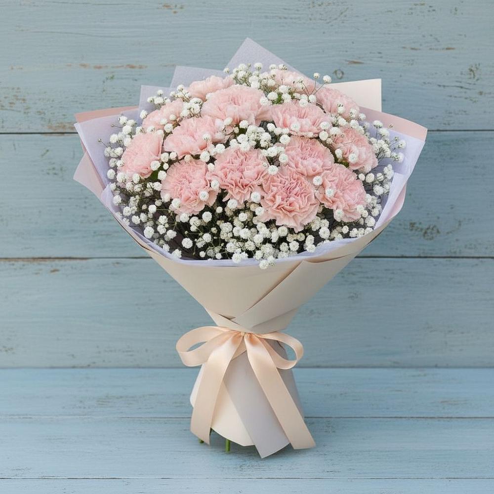 Букет цветов из: Гвоздики в Развилке