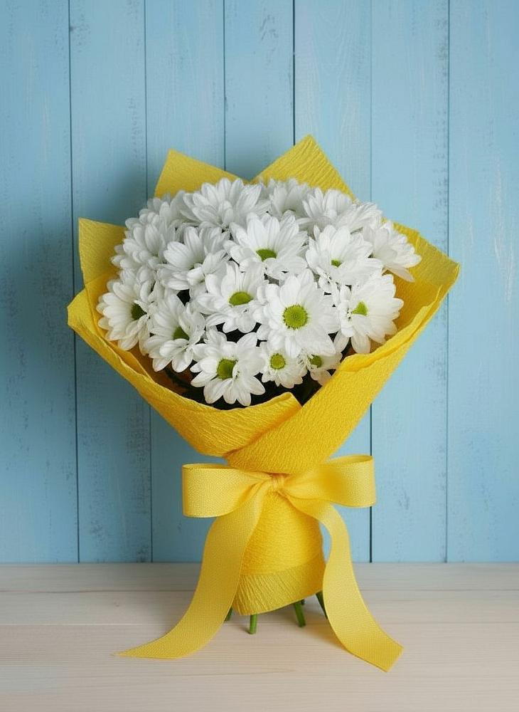 Букет цветов из: Хризантемы в Развилке
