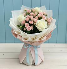 Букет цветов из:  Розы в Развилке