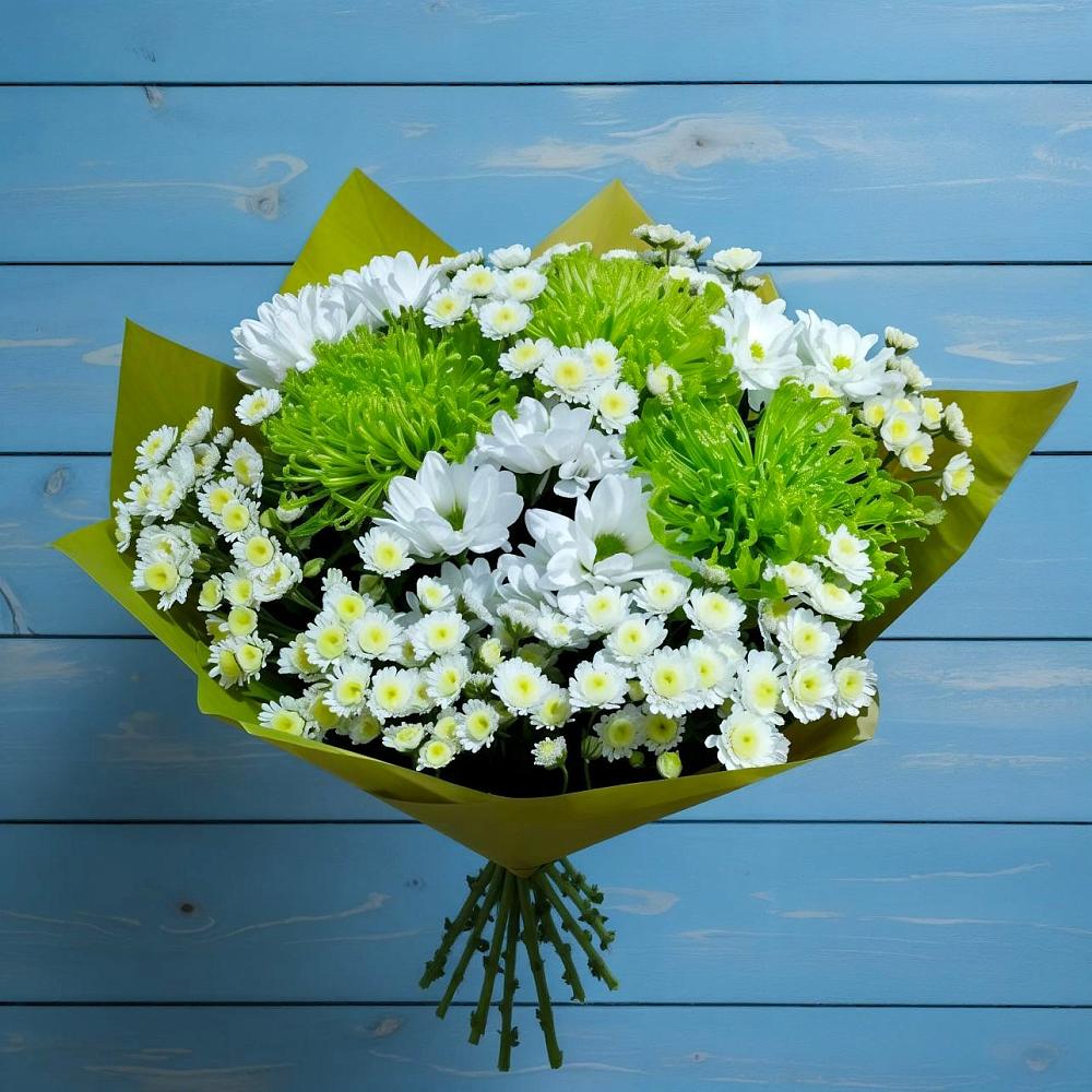 Букет цветов из: Хризантемы в Развилке