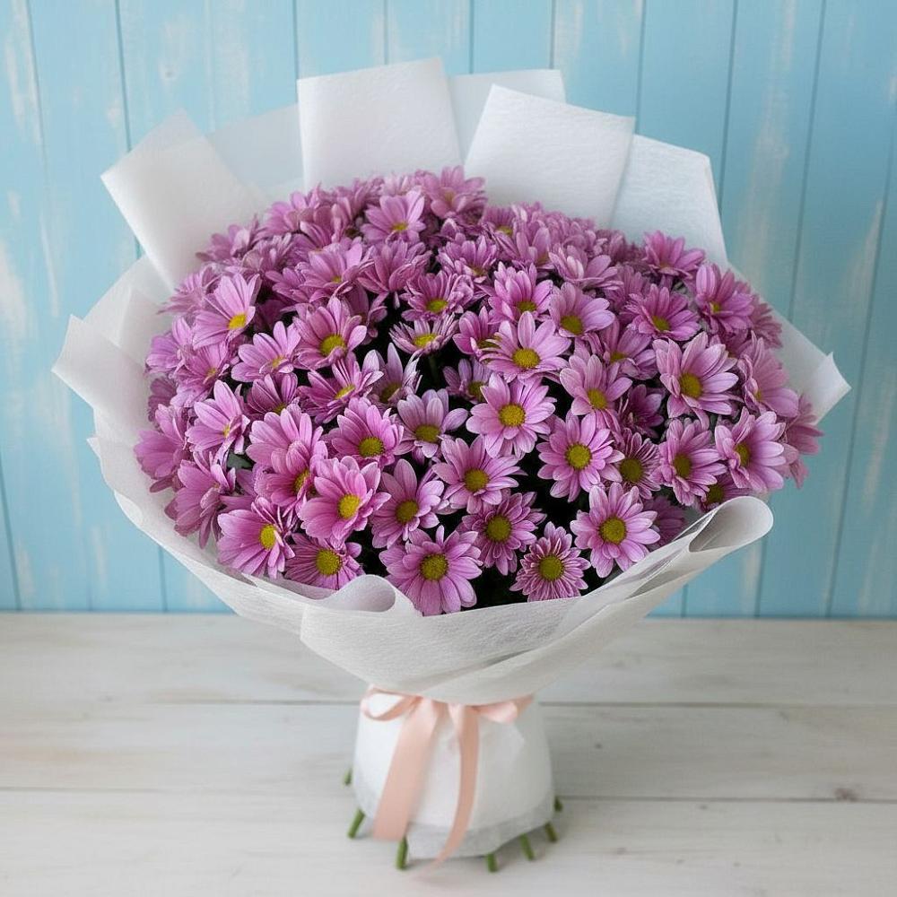 Букет цветов из: Хризантемы в Развилке
