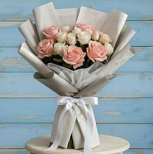 Букет цветов из:  Розы #REPLACE_PRED# Развилке