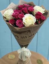 Букет цветов из:  Розы #REPLACE_PRED# Развилке
