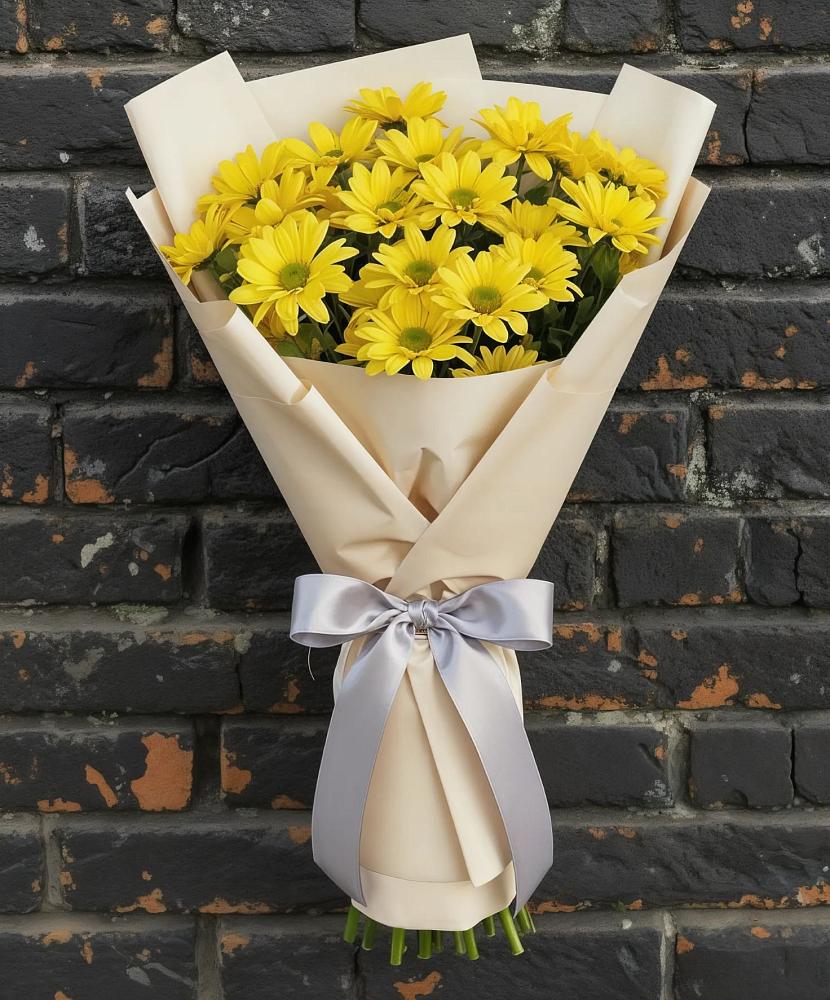 Букет цветов из: Хризантемы в Развилке