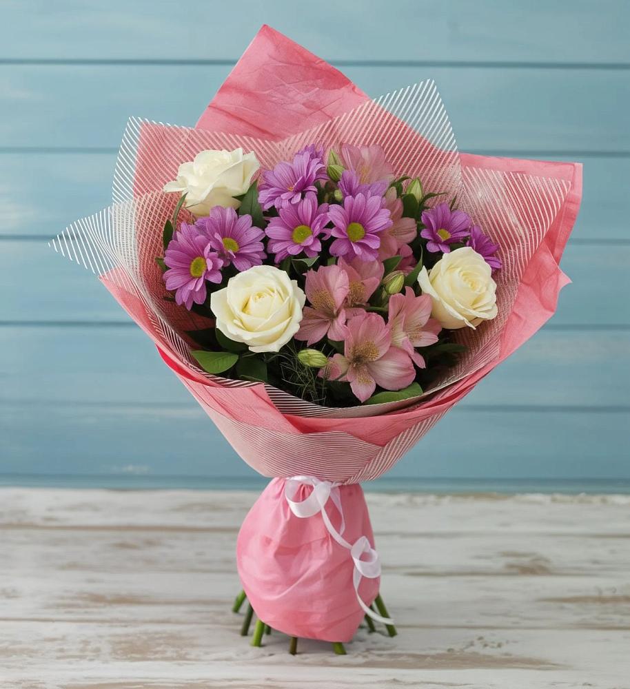 Букет цветов из: Герберы в Развилке