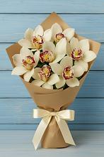 Букет цветов из:  Орхидеи и Розы в Развилке